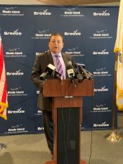 Speaker at Breeze announcement