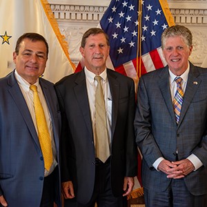 Speaker with Neil Steinberg and Governor McKee